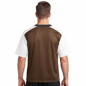 Men's Mesh V-Neck Lacrosse Jersey Short Sleeve Customized Mesh Lacrosse Jerseys Premium Mesh Lacrosse Jerseys for Team Sports - Product Image 2