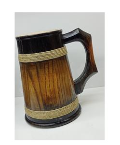 Mug à café/thé en bois le plus vendu avec un design contemporain, isolation chaud/froid, 100% bois naturel, vaisselle de qualité supérieure - Product Image 2
