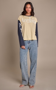 T-shirt à manches longues personnalisé pour femme, imprimé sur mesure, décontracté, de qualité supérieure, avec design personnalisé, vêtements à marque privée en gros - Product Image 3
