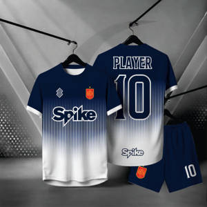 Maillots de football personnalisés, t-shirts et shorts de football personnalisés pour hommes, jeunes, femmes, garçons, uniformes d'équipe avec nom et numéro imprimés - Product Image 2