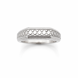 Namivaa Other Geometric Pattern Men's Vintage Band <b>Celtic</b> Style Wedding Party Jewelry - Product Image 2