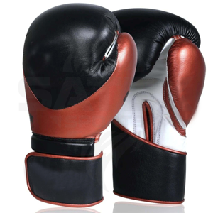 Gants de boxe en cuir véritable de haute qualité, édition équipe, équipement d'entraînement professionnel pour Muay Thai, Kickboxing, hommes et femmes - Product Image 5