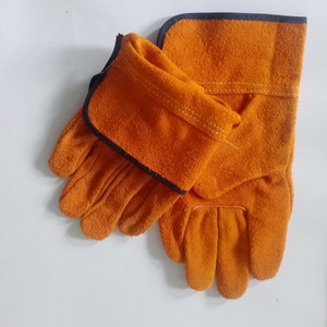 Guantes de Soldadura de Cuero de Seguridad Industrial Comercial, Logotipo Personalizado, Resistentes al Calor, Guantes de Soldador de Alta Resistencia, Bolsas y Estuches LWG-0070 - Product Image 2