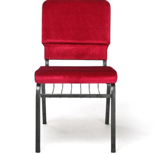 Sedie da chiesa in ferro moderno-ergonomico portatile durevole per la scuola e per la casa uso ufficio in cotone, mobili commerciali - Product Image 3