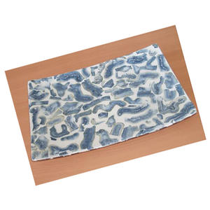 Bandeja de mosaico de conchas de coral, artículos de vidrio y manteles individuales con diseño de mosaico, tamaño 40x20cm - Product Image 2