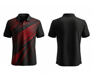 Wholesale Full Sublimation Polo Shirt Competitive Factory Price for Men Women Youth Quick-Dry Dry-Fit Active Polo - Product Image 2