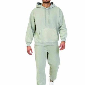 2026 Hot Selling 100% Cotton Acid Wash Custom Logo Zipper Tracksuit Manufacturer High Quality Flared Tracksuit For Online Sale - Product Image 2