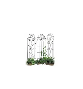Treillis de jardin en métal contemporain pour usage extérieur, idéal pour soutenir les plantes grimpantes dans les jardins et les patios modernes - Product Image 6