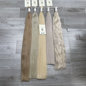 Extensión de pelo Remy personalizable de la mejor calidad, extensión de pelo a granel - Product Image 3