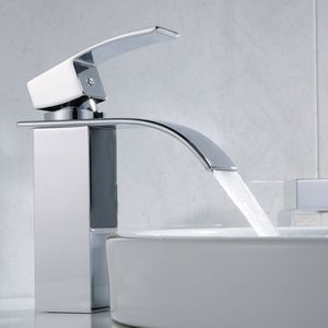 Rubinetto Moderno Monocomando Cromato per Bagno, Miscelatore Monoforo per Lavabo, Rubinetto Monoforo per Bagno - Product Image 3