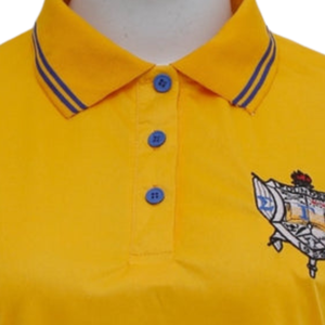 Custom SGRHO <b>Polo</b> Shirt Sigma Gamma Rho <b>Women's</b> Greek Sorority Embroidered Logo Short Sleeve Casual Sports <b>Polo</b> <b>Top</b> Wholesale - Product Image 3
