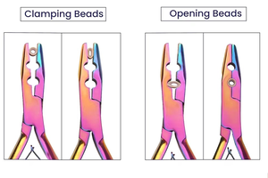 Top Quality Hair <b>Extension</b> Tool Supplier Plier Hair Pliers for Micro Ring <b>Beads</b> Tips Hair <b>Extension</b> Smooth Handle - Product Image 5