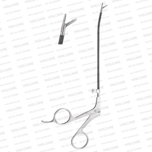 Pince à préhension frontale Daniel Endoforehead 6 po, courbée à droite, malléable, isolée, instrument endoscopique pour chirurgie plastique frontale Vaslcare - Product Image 5