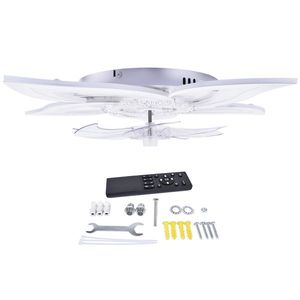 Ventilador de Techo con Luz de 27 Pulgadas, 40W, Regulable, Forma de Flor, 3 Colores y 6 Velocidades, con Control Remoto y Control por Aplicación - Product Image 6