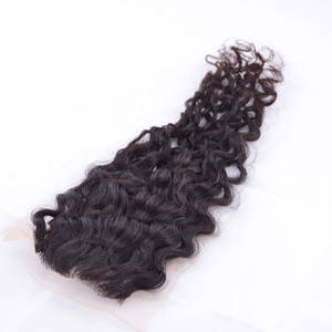Virgin <b>Lace</b> <b>Closure</b> 4X4 and 5X5 Natural Curly Raw Indian Hair Weft Bundles Human Hair Clip Inn Set Raw Cambodian Cuticle Intact - Product Image 4
