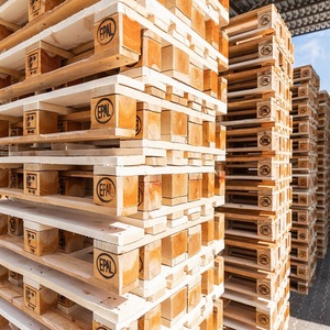 Buy New Standard Euro EPAL Wood <b>Pallets</b> Durable Steel <b>Pallets</b> for Industrial and Warehouse Use Best Sales Prices - Product Image 5