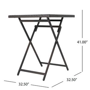 Tavolo da Bar in Rattan per Esterni - Product Image 6