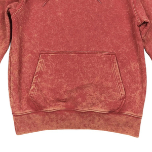 Acid Wash Winter Casual Pullover <b>Oversized</b> Women's Hoodies & <b>Sweatshirts</b> <b>Vintage</b> Heavyweight Breathable Front Logo OEM Design - Product Image 5