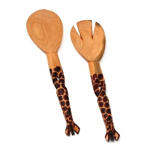 Cucharas y Tenedores de Madera Orgánica Minimalistas – Utensilios Premium para una Presentación de Mesa Contemporánea - Product Image 1