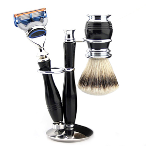 Cepillo de Aseo para Hombre Badger SE-1629 con Mango de Madera y Pelo de Zorro - Product Image 5