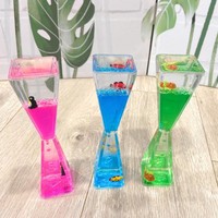 Minuterie de mouvement liquide colorée-jouet éducatif d'autisme sensoriel pour l'outil d'apprentissage de soulagement du stress