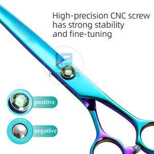 High Quality Stainless Steel Manual Straight Pet Grooming <b>Scissors</b> - Product Image 6