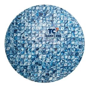 MEILLEURE VENTE Salle sophistiquée: Napperon en nacre et Capiz-superbes pièces artisanales pour les paramètres de table de luxe. - Product Image 4