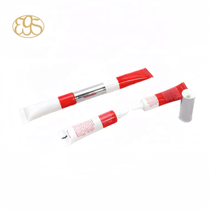Tubes de brillant à lèvres écologiques de 15ml en gros avec applicateur de pied de biche floqué fabriqué à partir de cosmétique PCR HDPE PP ABS canne à sucre - Product Image 6