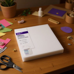 Feuille de polystyrène pour artisanat carrée 30*30cm 1u CUADRADO - Product Image 3