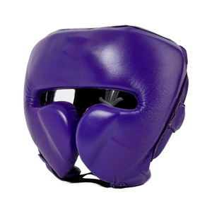 Último Set de Boxeo 2026 de Alta Demanda: Guantes Profesionales Morados con Cordones/Correas de Cuero Genuino, Set Personalizado para Sparring - Product Image 4