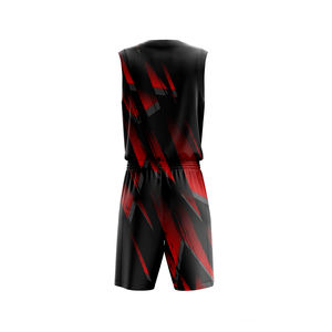 Nueva Llegada, Diseño OEM, Uniformes de Baloncesto Personalizados con Nombre de Equipo, Uniformes de Baloncesto para Hombre 100% Poliéster, Impresión por Sublimación para Adultos - Product Image 2