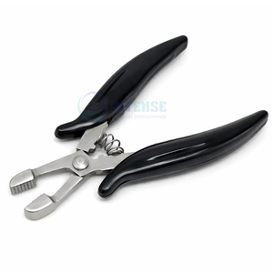 คีมถอดร่องแนวนอนสแตนเลสขนาด 6 นิ้ว สำหรับถอดต่อผมสีดำ คุณภาพเกรด A+ - Product Image 2