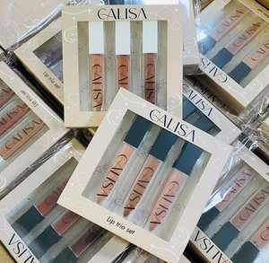 Custom 2 In 1 Kit lucidalabbra Private Label all'ingrosso trucco impermeabile opaca labbra olio e lucidalabbra Set scatola - Product Image 4