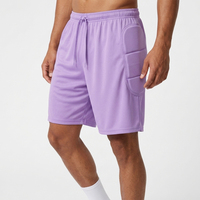 Shorts de gardien de but pour hommes, rembourrés, respirants, 100% polyester, qualité supérieure, logo personnalisé imprimé