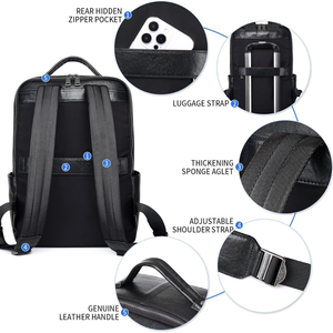 Mochila plegable impermeable personalizada de bajo MOQ, ultraligera, para deportes al aire libre, viajes, bolsas deportivas, bolsas de cuero PU, mochila plegable - Product Image 4