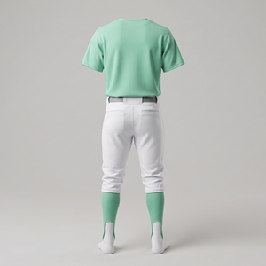 Tenue de baseball de compétition de qualité professionnelle, style officiel, équipement vierge pour équipes de compétition - Product Image 4