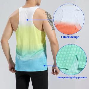 Débardeur Homme Premium Slim Fit à Côtes – Idéal Gym, Fitness, Course à Pied - Product Image 2