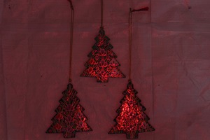 Modern Design 2023 Metal <b>Christmas</b> <b>Tree</b> Set of 3 Handmade High Quality Festival Decor Ornaments - Product Image 3