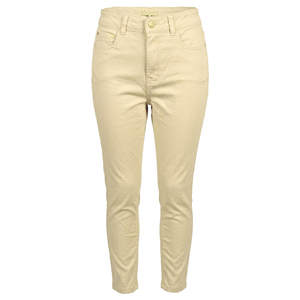 Vaqueros casuales de mujer de tiro medio, de cinco bolsillos, de pierna recta, teñidos, lavables, transpirables, de longitud completa, 6.93 oz, para primavera y verano. - Product Image 1