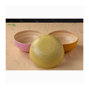 Tazones de Bambú Clásicos Hechos a Mano y Ecológicos de Vietnam, Gran Capacidad, Personalizables y Desechables para Fiestas - Product Image 2
