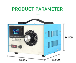 # Variac Monofásico de la Serie <span class=keywords><strong>STG</strong></span> de 500 VA, 1 kVA, 2 kVA, Entrada de 220 V, Salida Ajustable de 0-300 V - Product Image 3