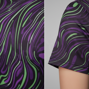 Camisetas de Yoga para Mujer, Manga Corta, Alta Calidad, Diseño de Logotipo Personalizado, Transpirables, para Entrenamiento de Verano, OEM - Product Image 4