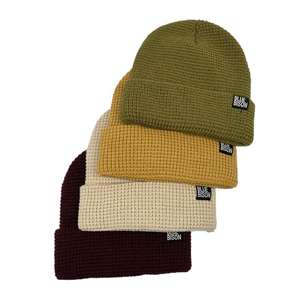 Gorros de Punto Personalizados OEM 2026 con Parche de Logotipo, Gorro de Invierno Tejido - Product Image 2