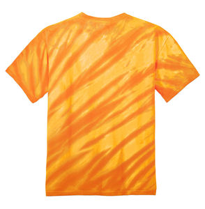 Camiseta transpirable 100% algodón con efecto tie-dye para hombre, corte holgado, estampada, en oferta, diseño único, OEM, personalizada, cuello redondo. - Product Image 4