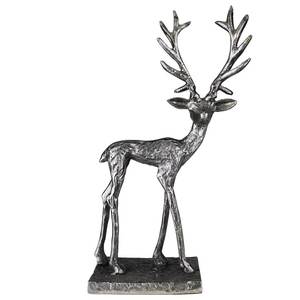 Gold Metal Deer For <b>Christmas</b> Tall <b>Reindeer</b> Figurine Rustic Antlers Elk Statue Holiday Tabletop Decor - Product Image 4
