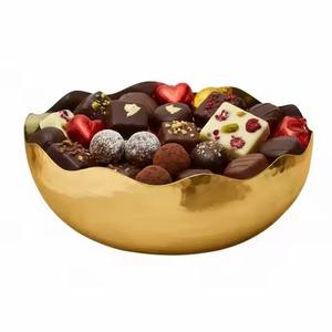 Party Metal Chocolate <b>Bowl</b> <b>Stainless</b> <b>Steel</b> Candy Serving <b>Bowl</b> for Dry Fruits Snacks - Product Image 6
