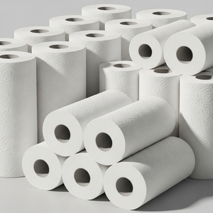 Papier essuie-tout de cuisine haute qualité, 2 plis, extra doux, absorbant, durable, en rouleaux, idéal pour les acheteurs en gros, restaurants et hôtels - Product Image 2