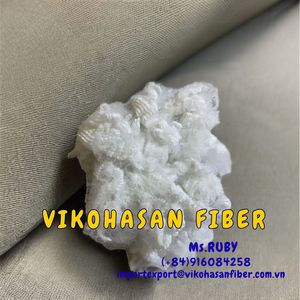 VIKOHASAN Fibra de Poliéster Reciclada (6D SD Blanca) Grado GRS PSF Sólida Seca para Alfombras de Automóvil, Cojines y Almohadas Oeko-Tex - Product Image 4