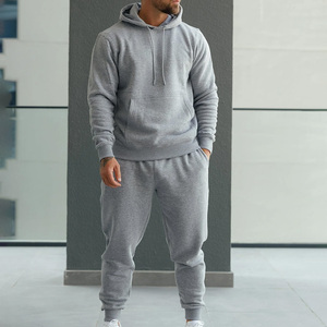 Factory Direct Mens Workout Tracksuit Set French Terry Custom Gym Tracksuit Men OEM Supplier - Product Image 6