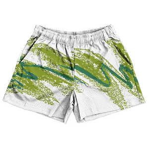 Pantalones Cortos de Baloncesto de Malla Personalizados al por Mayor para Hombre, de Secado Rápido, Transpirables, Ecológicos, Deportivos, con Cierre de Cordón - Product Image 4